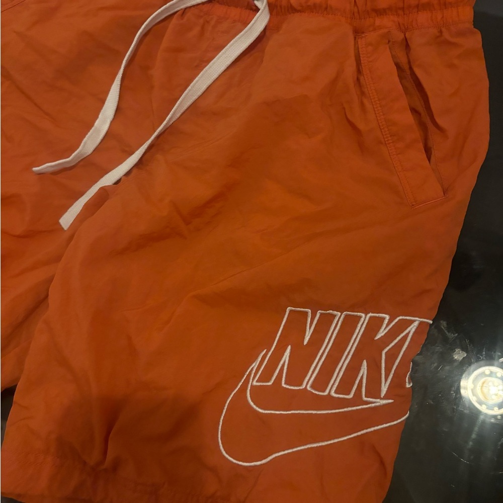 Nike Men's Orange Shorts